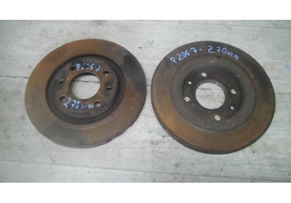 Тормозний диск Peugeot/Citroen C2, C3, C4, C5, Xsara, 206, 207, 307, Partner, Berlingo, 1007, 208, 4249G1, 424983, 424916, 4246W1, 424915, 4246W7